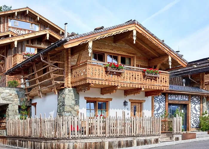 Promi Alm - Luxus Шале Флахау